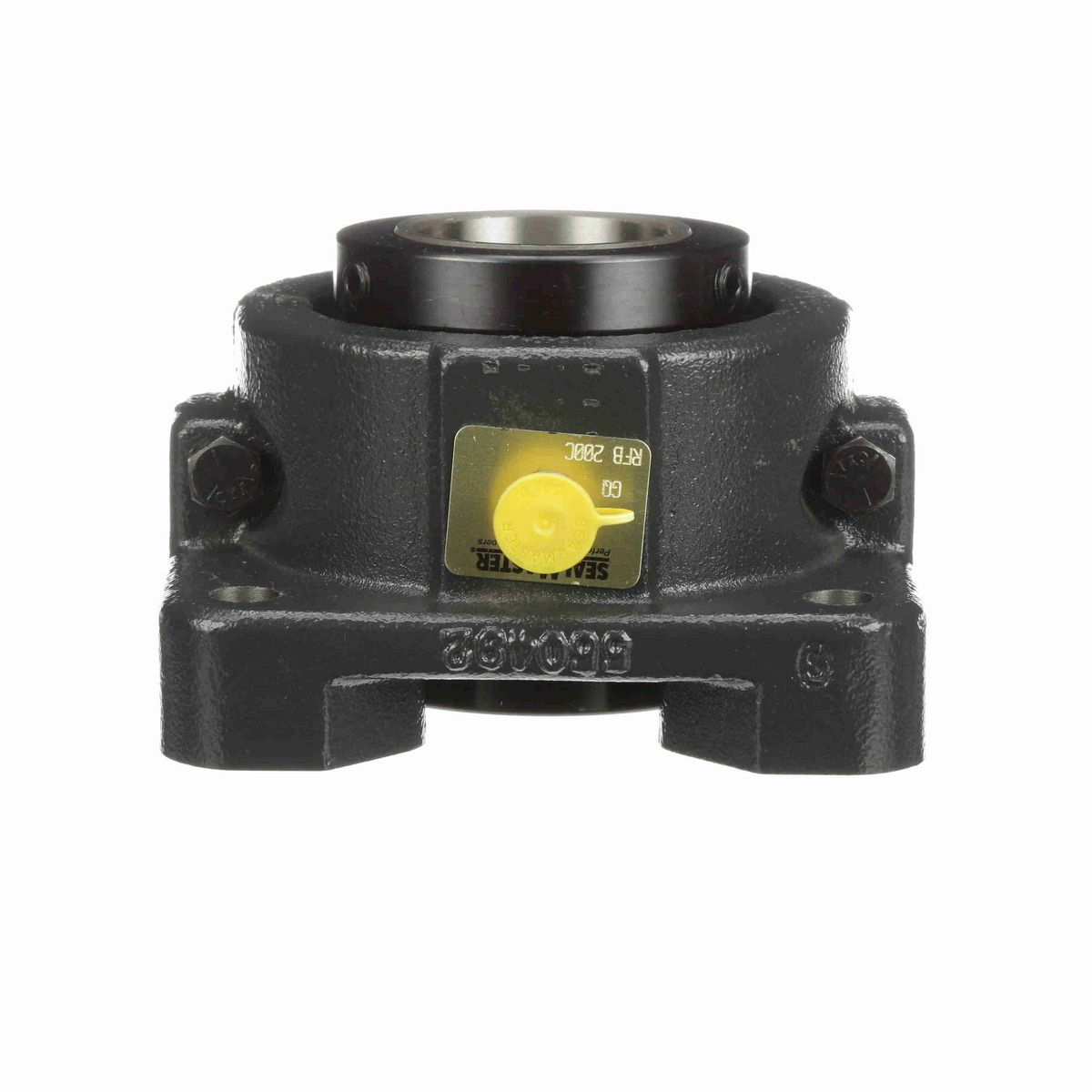 Sealmaster Mounted Cast Iron Four Bolt Flange Tapered Roller - 52100 Bearing Steel - Double Collar Mount Lock - RFB 200C