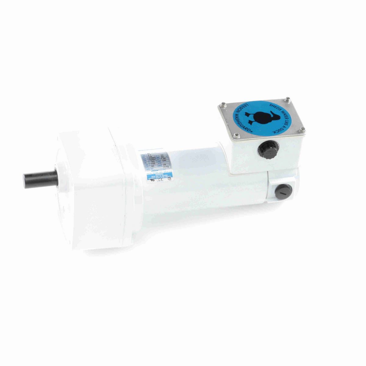 LEESON White Duck™ Parallel Shaft Gearmotor, 0.25 HP, 90 V, 83 RPM, 32 Frame, TENV - M1125270.00