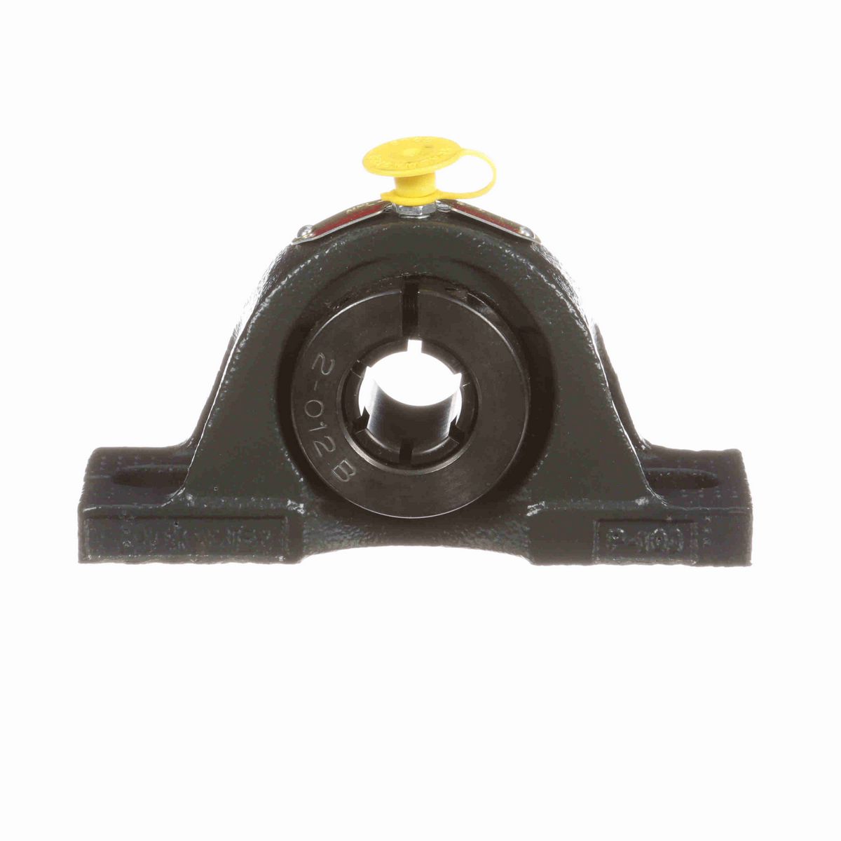 Sealmaster Mounted Cast Iron Two Bolt Low Base Pillow Block Ball Bearing - 52100 Bearing Steel, Black Oxided - Concentric Lock - NPL-12T