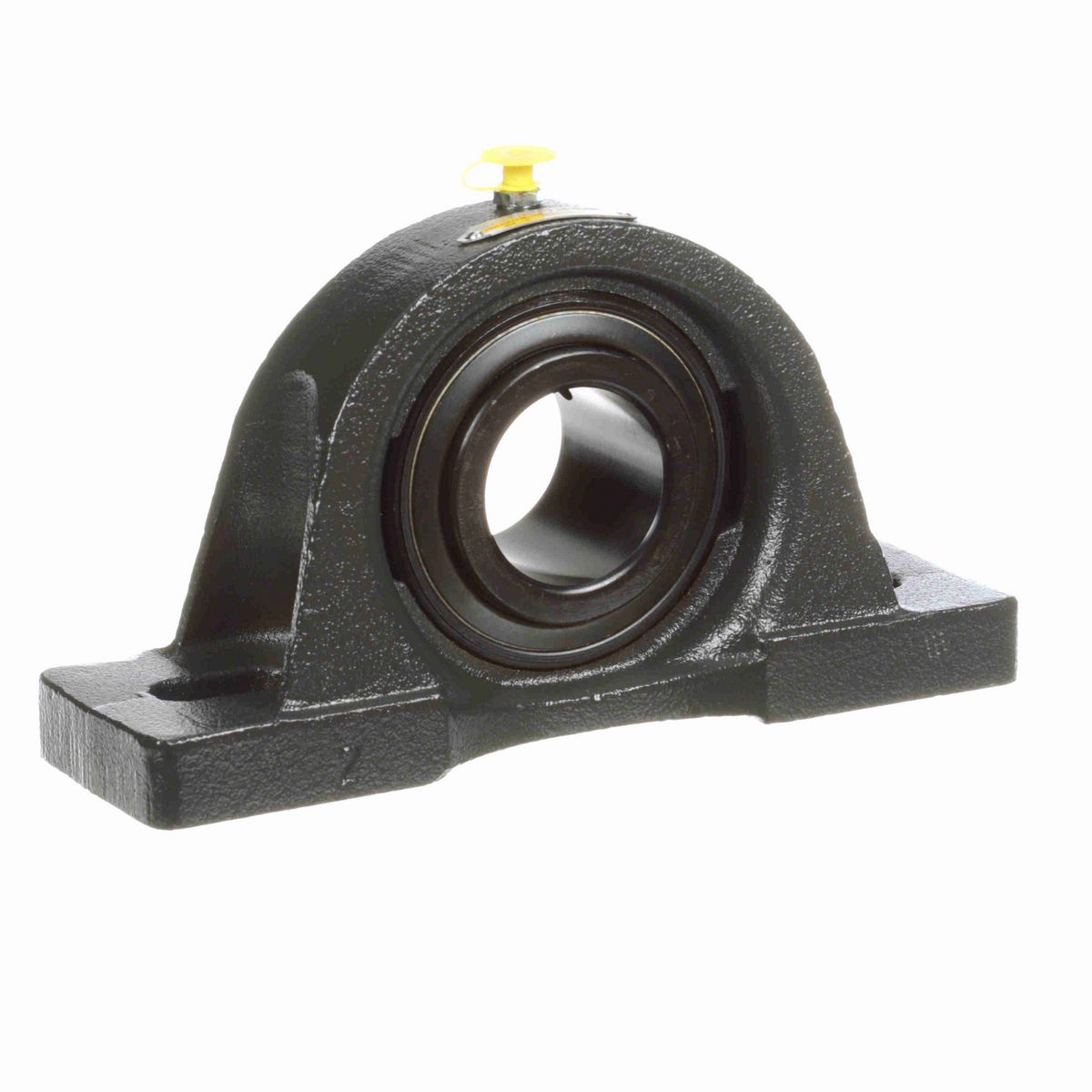 Sealmaster Mounted Cast Iron Two Bolt Pillow Block Ball Bearing - 52100 Bearing Steel, Black Oxided - Setscrew Lock - Air Handling Housing Fit, Noise Tested - MP-31 CXU