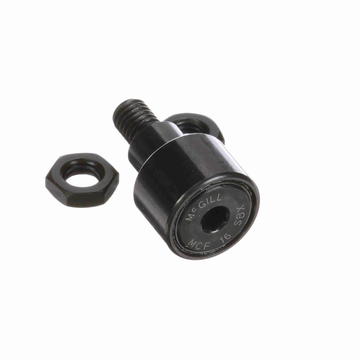 Опорный ролик с цапфой McGill CAMROL MCFE 16 SBX, цилиндрический, с уплотнением, с шестигранным отверстием, метрический