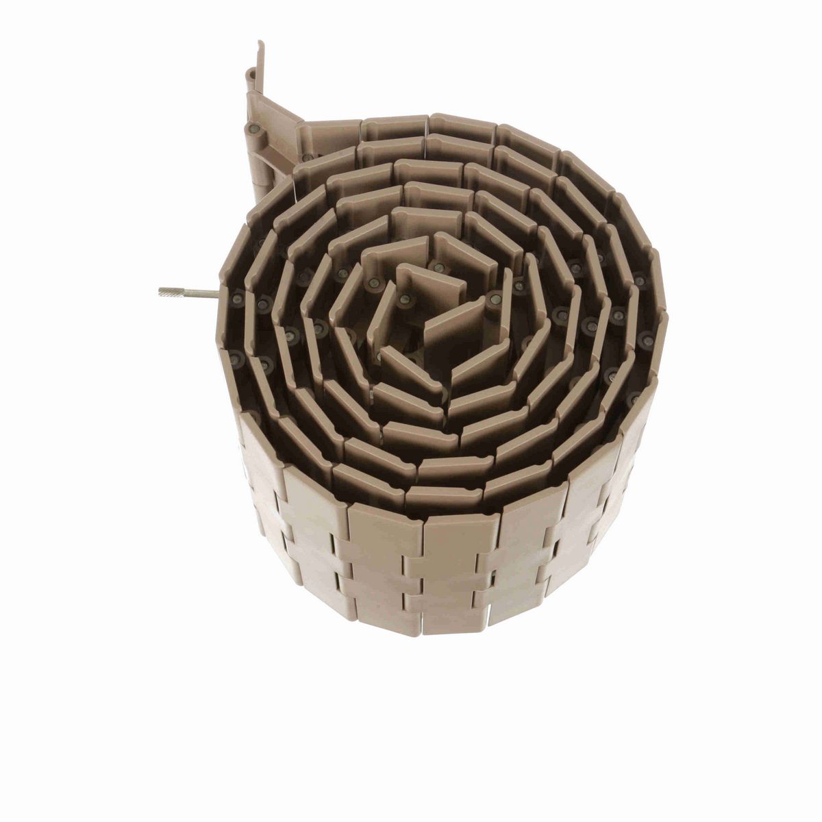 System Plast 821 Straight Running Solid Top, Material: Tan Low Friction, Width: 7.5in, Pitch: 1.5in - LF821-K750