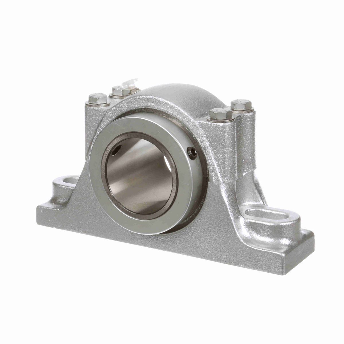 Sealmaster Mounted Flouropolymer Coated Cast Iron Two Bolt Pillow Block Tapered Roller - 52100 Bearing Steel - Double Collar Mount Lock - Corrosion Resistant - RPB 300-C2 CR