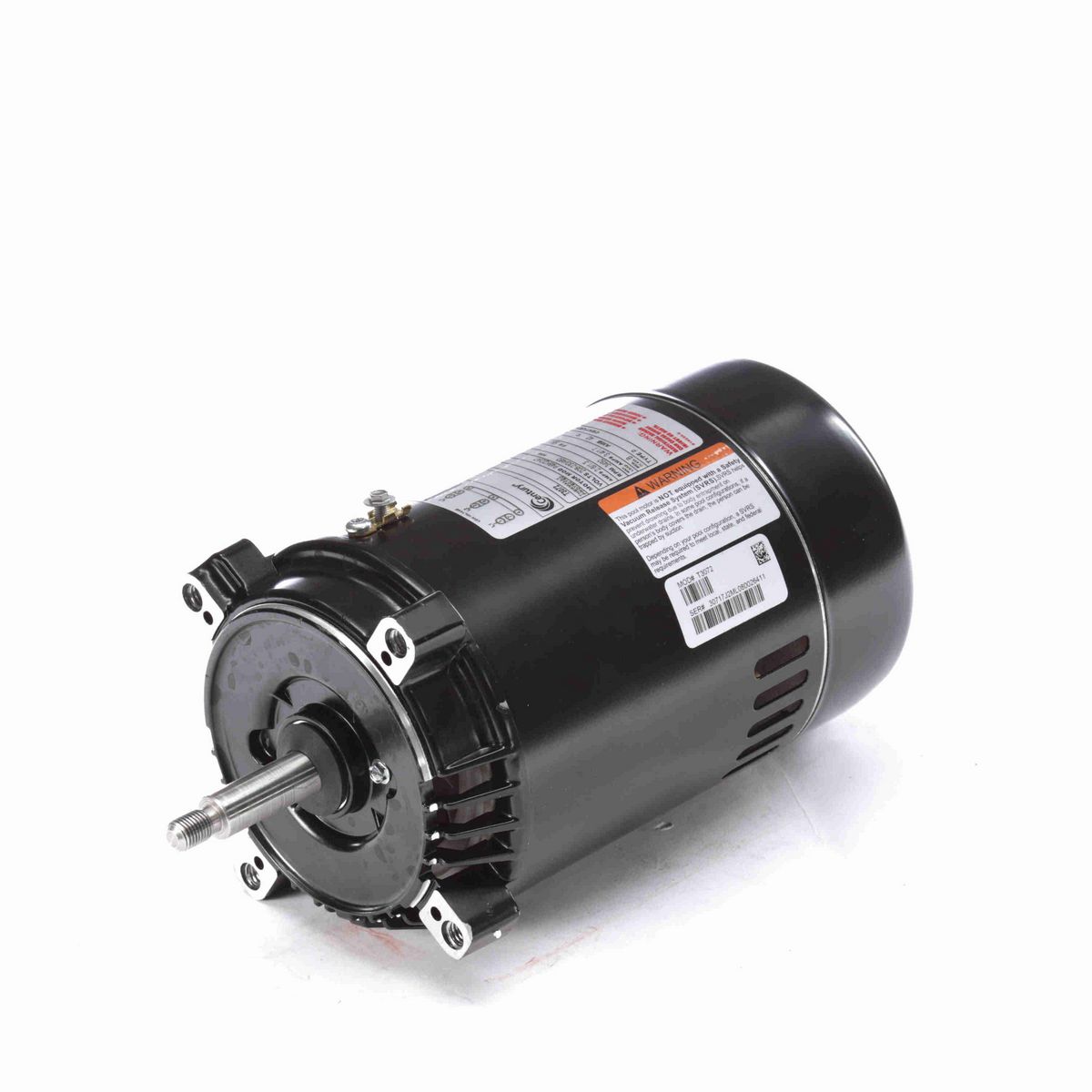 Century Pool Pump Motor, 3/4 HP, 3 Ph, 60 Hz, 208-230/460 V, 3600 RPM, 56J Frame, ODP - T3072