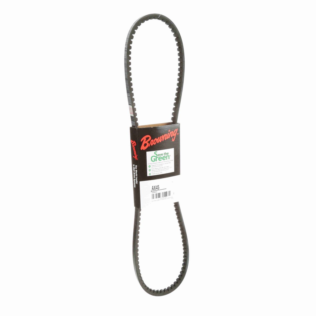 Browning EPDM Notched Belt 98% Efficient - AX45