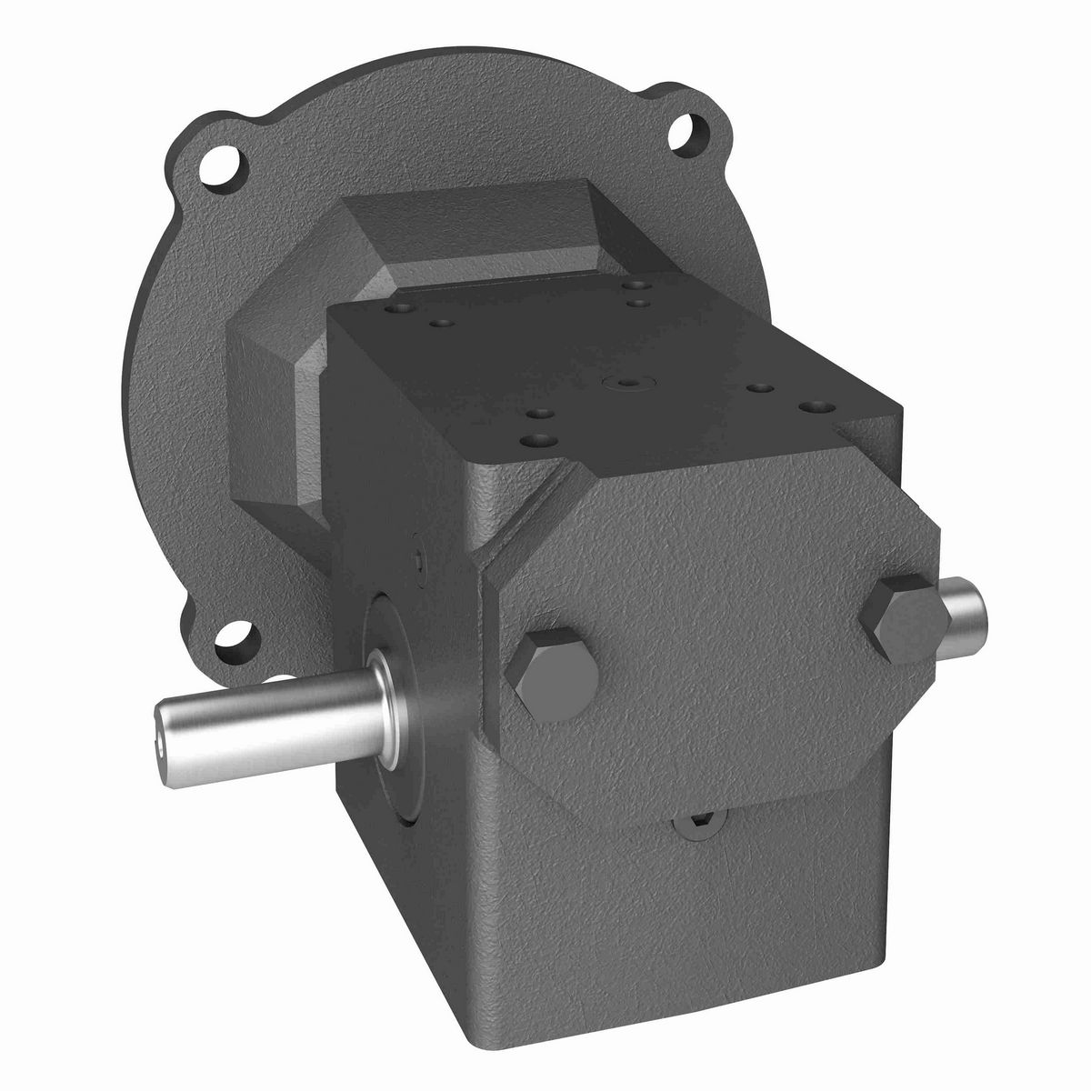 Hub City PowerCubeX Worm Gear Reducer Cast Iron Single-Reduction Worm Reducer - 134 25/1 A WR 56C