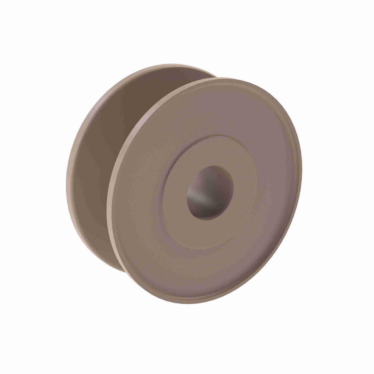 Rexnord 820 Series Split Molded Tan Low Friction Idler Wheel with 25 Teeth and 40mm Round Idler Bore - 101-8255-18