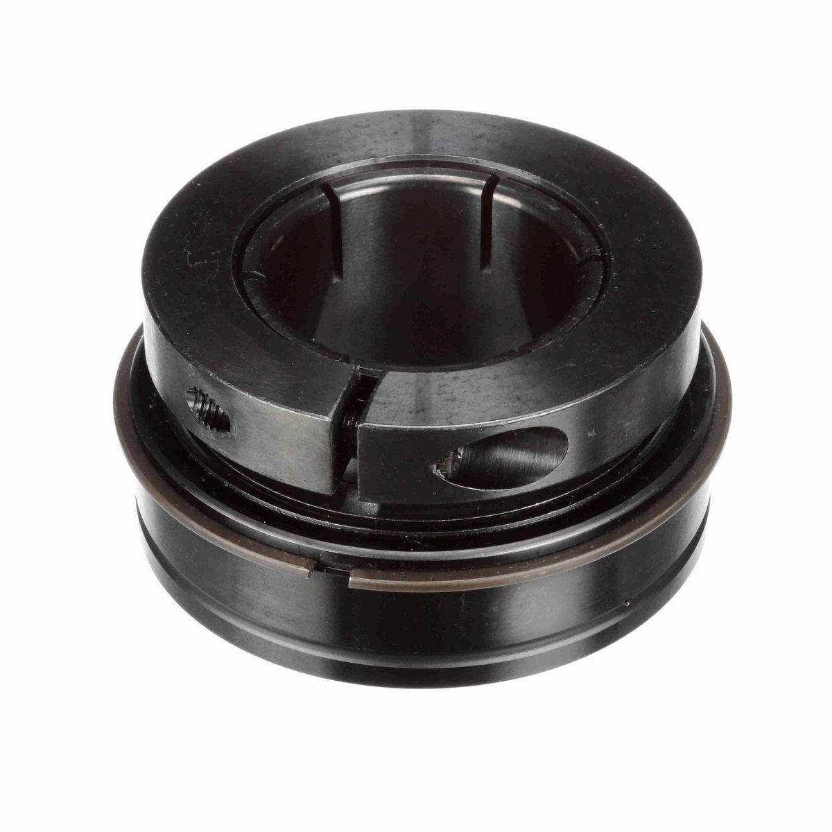 Sealmaster Mounted Insert Only Ball Bearing - 52100 Bearing Steel, Black Oxided - Concentric Lock - ER-36T