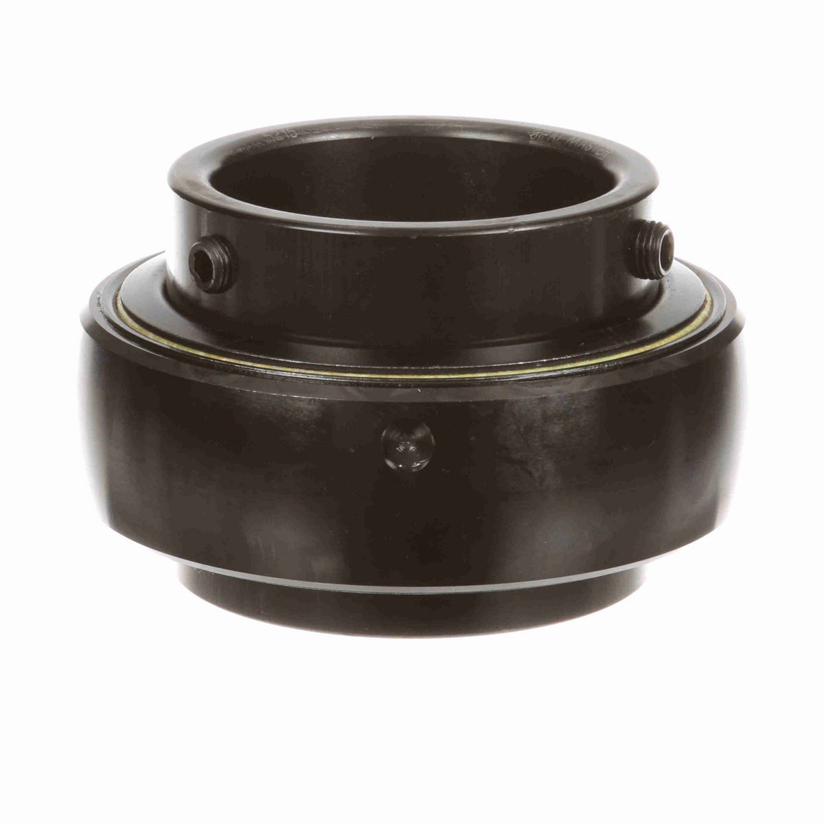 Sealmaster Mounted Insert Only Ball Bearing - 52100 Bearing Steel, Black Oxided - Setscrew Lock - 5215