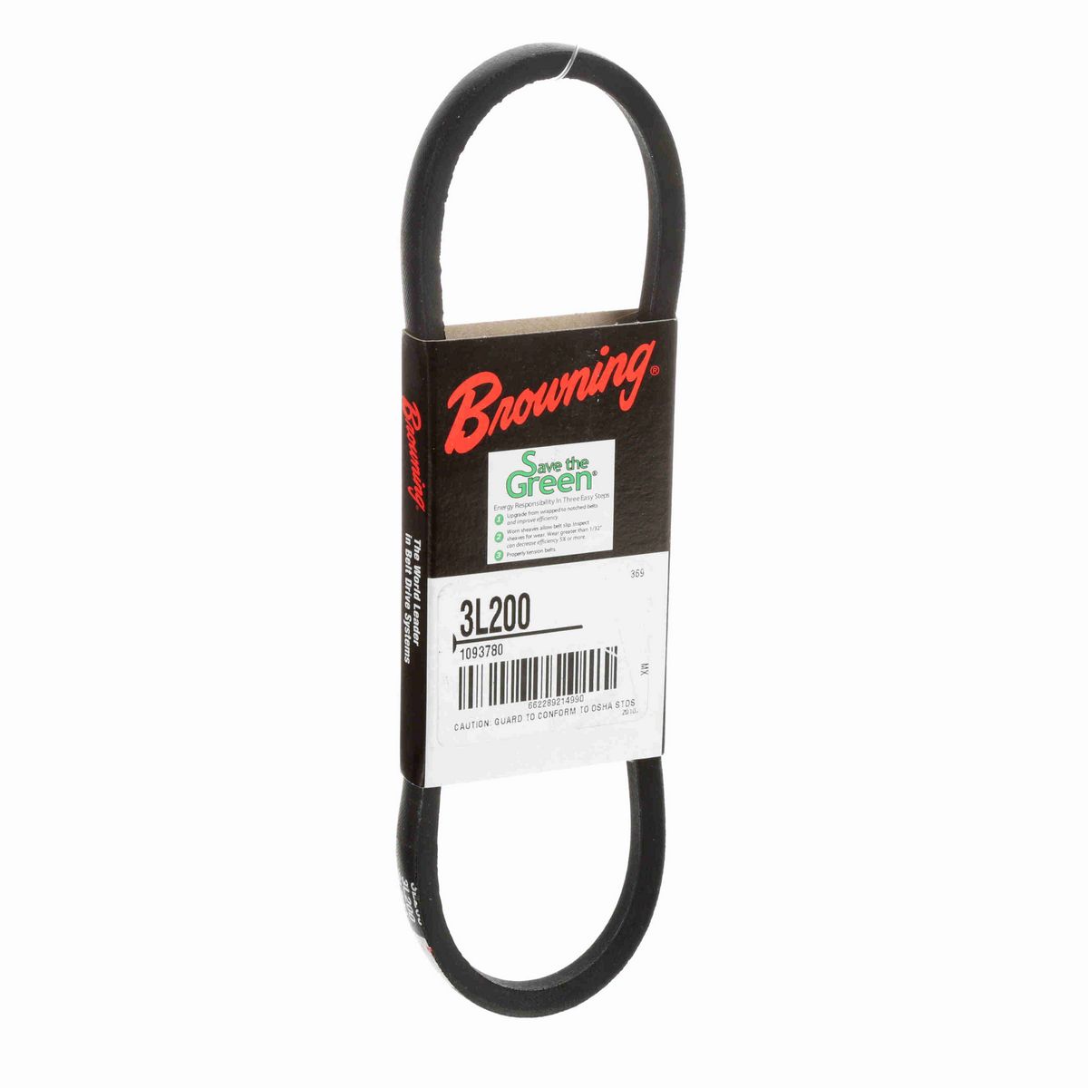 Browning Rubber FHP Belt - 3L200