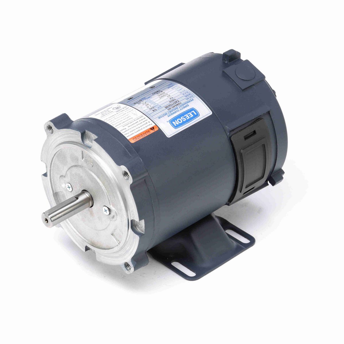LEESON Low Voltage Motor, 0.25 HP, 12 V, 1800 RPM, S56C Frame, TENV - 108045.00