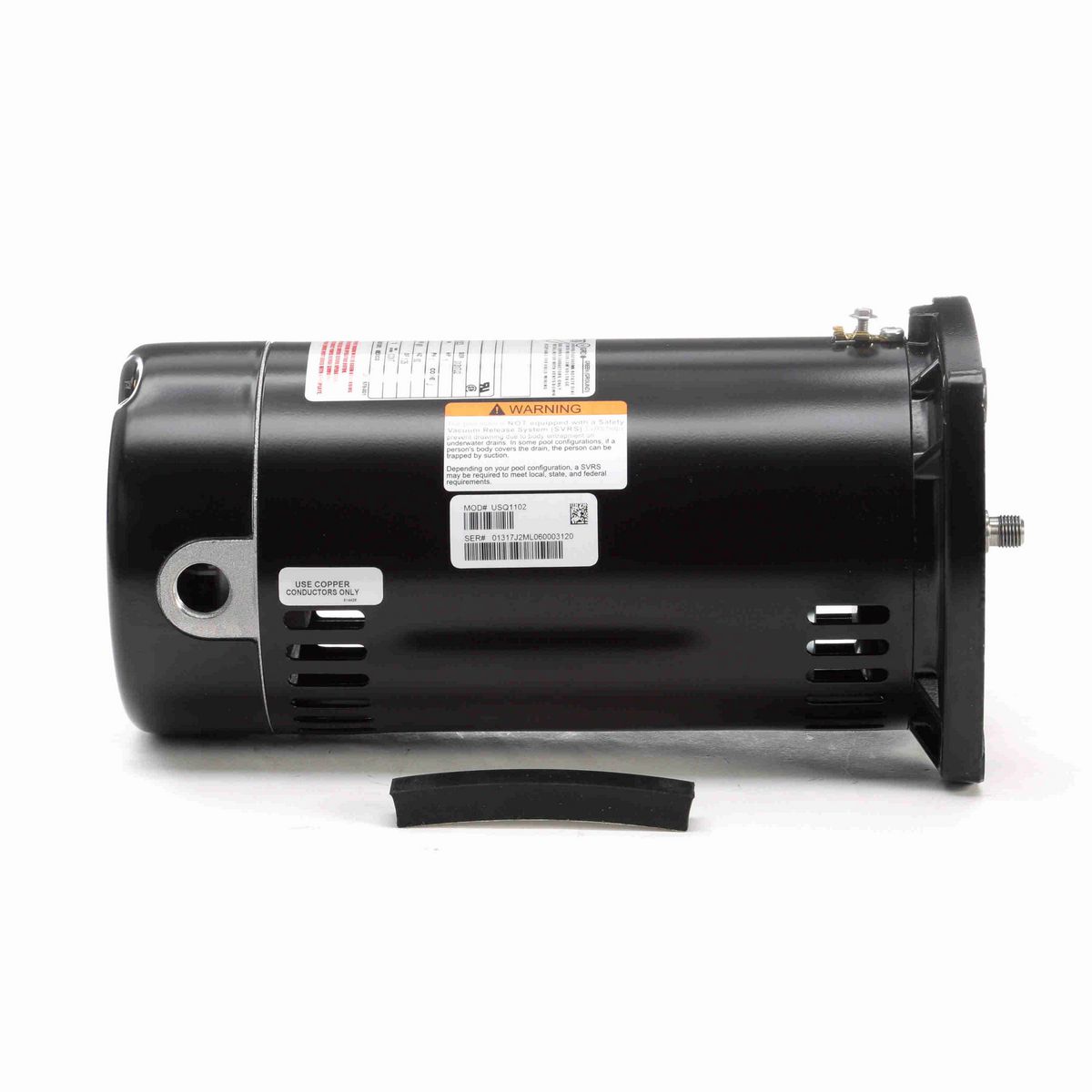 Century Pool Pump Motor, 1 HP, 1 Ph, 60 Hz, 230/115 V, 3600 RPM, 48Y Frame, ODP - USQ1102