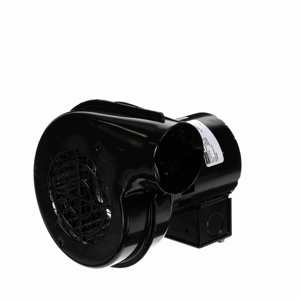 FASCO Round Outlet Shaded Pole Centrifugal Blower, 115 Volts, Flange: No - 50748-D700