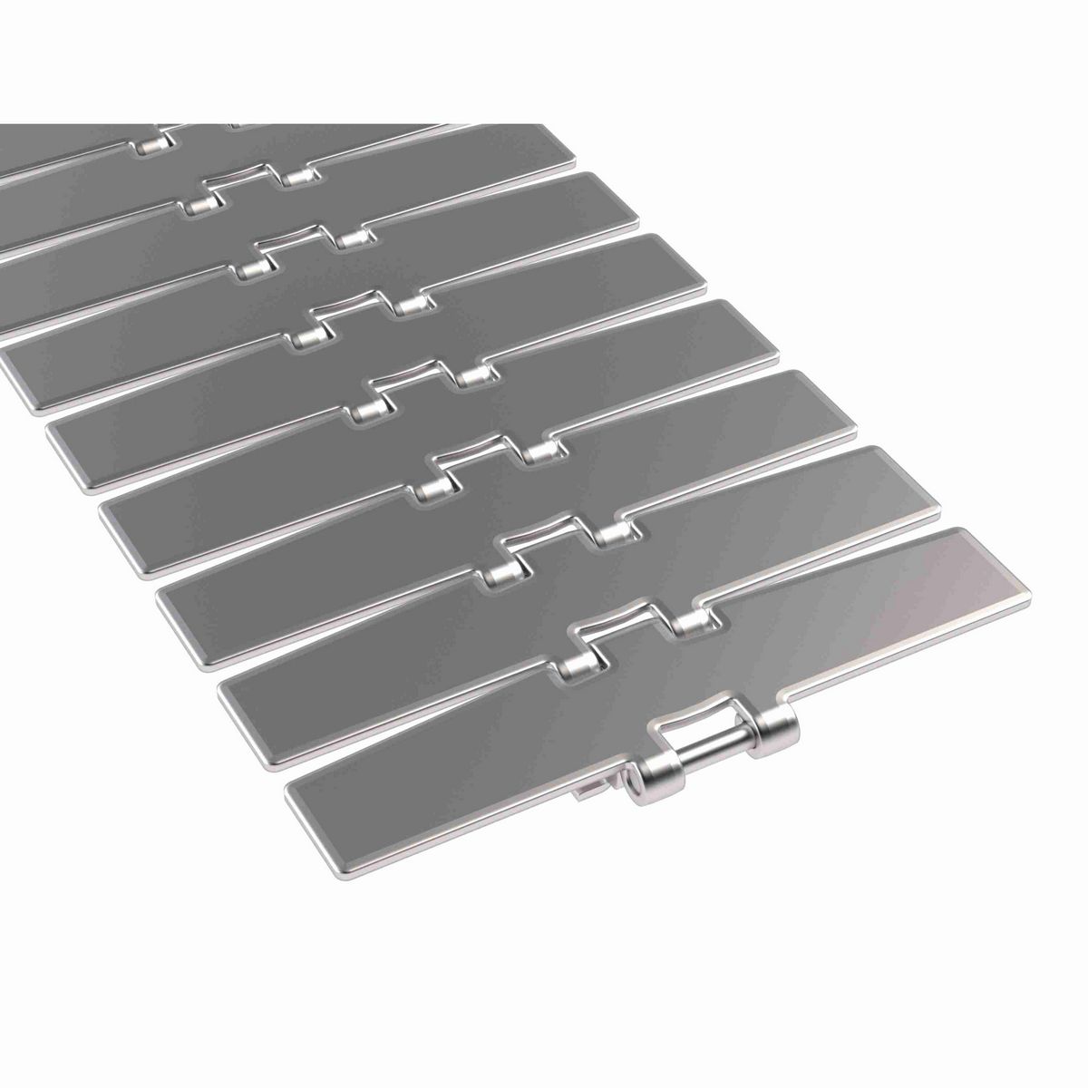 Rexnord 8811TAB Side-flexing Solid Top, Material: 0, Width: 7.5in, Pitch: 1.5in - 10.114.21.16