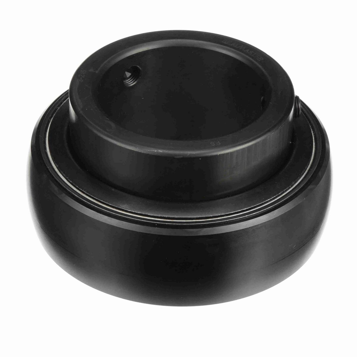 Sealmaster Mounted Insert Only Ball Bearing - 52100 Bearing Steel, Black Oxided - Setscrew Lock - 3-215