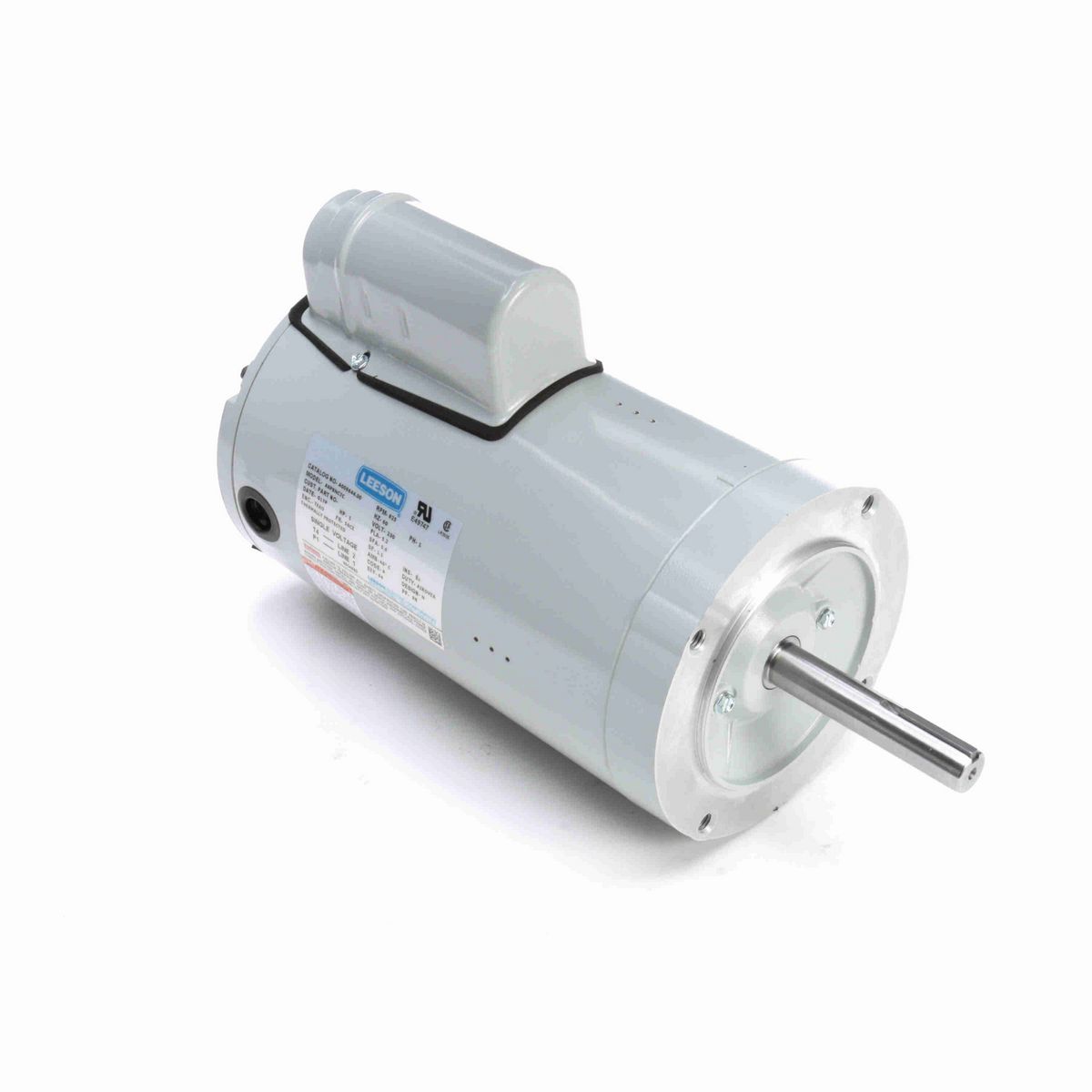 LEESON Fan and Blower Motor, 1 HP, 1 Ph, 60 Hz, 230 V, 900 RPM, 56CZ Frame, TEAO - A009644.00