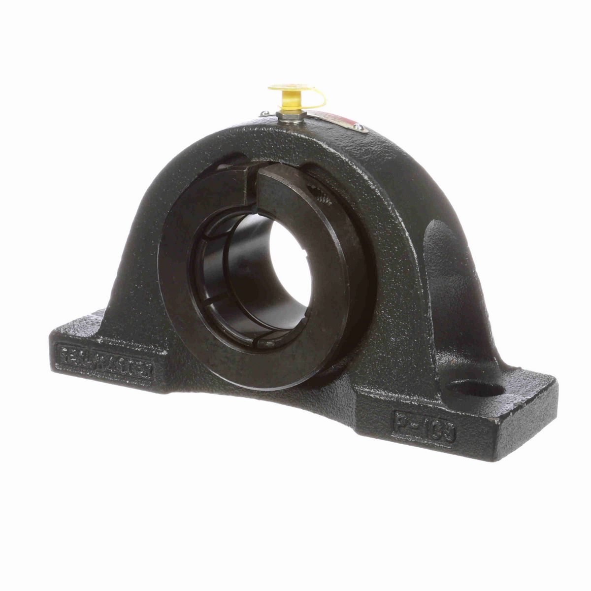 Sealmaster Mounted Cast Iron Two Bolt Low Base Pillow Block Ball Bearing - 52100 Bearing Steel, Black Oxided - Concentric Lock - NPL-31TC