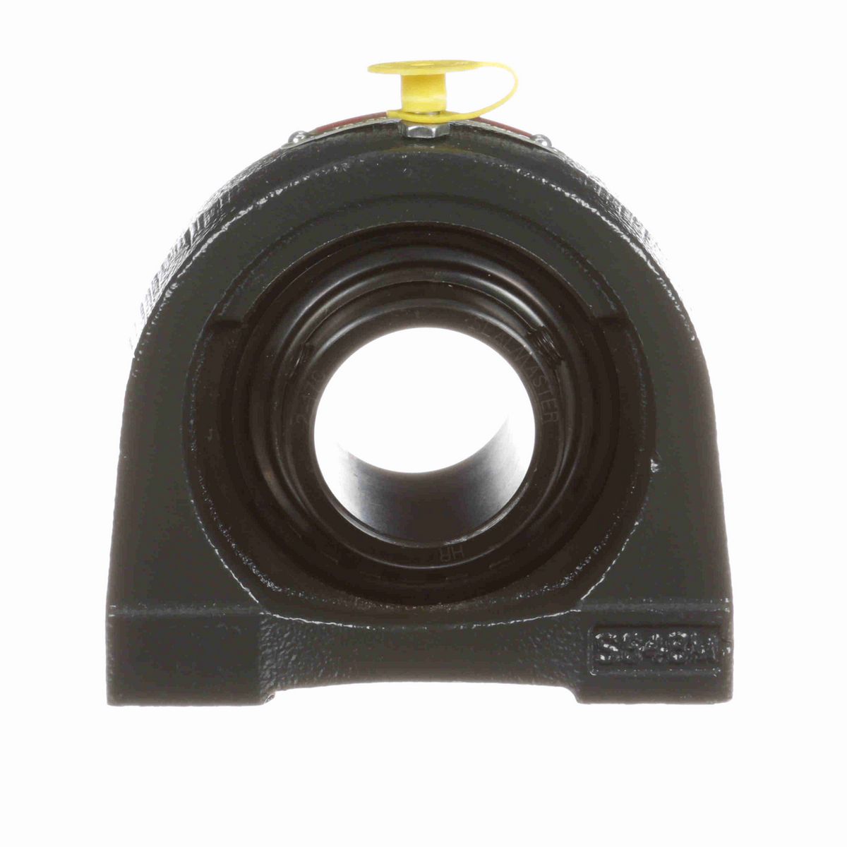 Sealmaster Mounted Cast Iron Tapped Base Pillow Block Ball Bearing - 52100 Bearing Steel, Black Oxided - Setscrew Lock - TB-23C