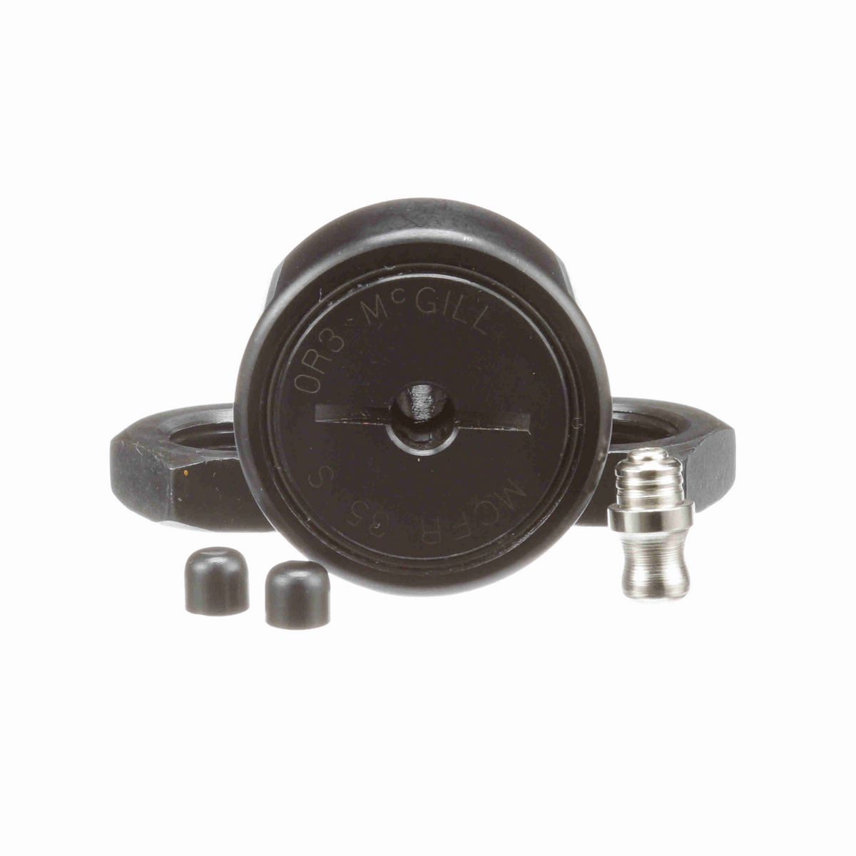 Опорный ролик с цапфой McGill CAMROL MCFR 35 S, бочкообразный, с уплотнением, со шлицем под отвёртку, метрический