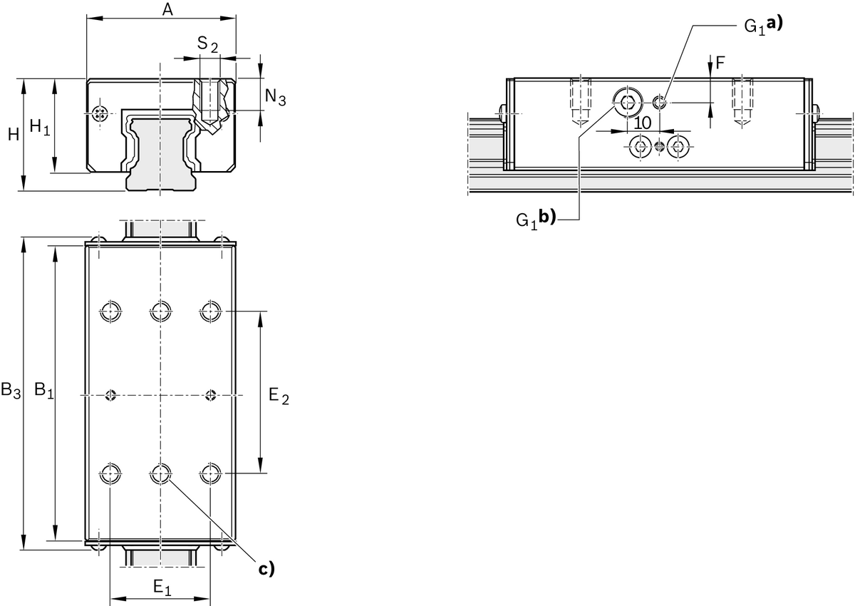 Зажимной блок Bosch Rexroth KWH 5505 AS2A & [R161954251]