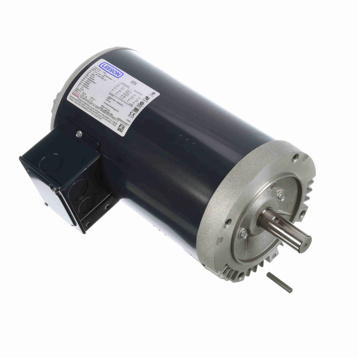LEESON General Purpose Motor, 2 & 1.50 HP, 3 Ph, 60 & 50 Hz, 230/460 & 190/380 V, 1800 & 1500 RPM, 145TC Frame, DP - C122B