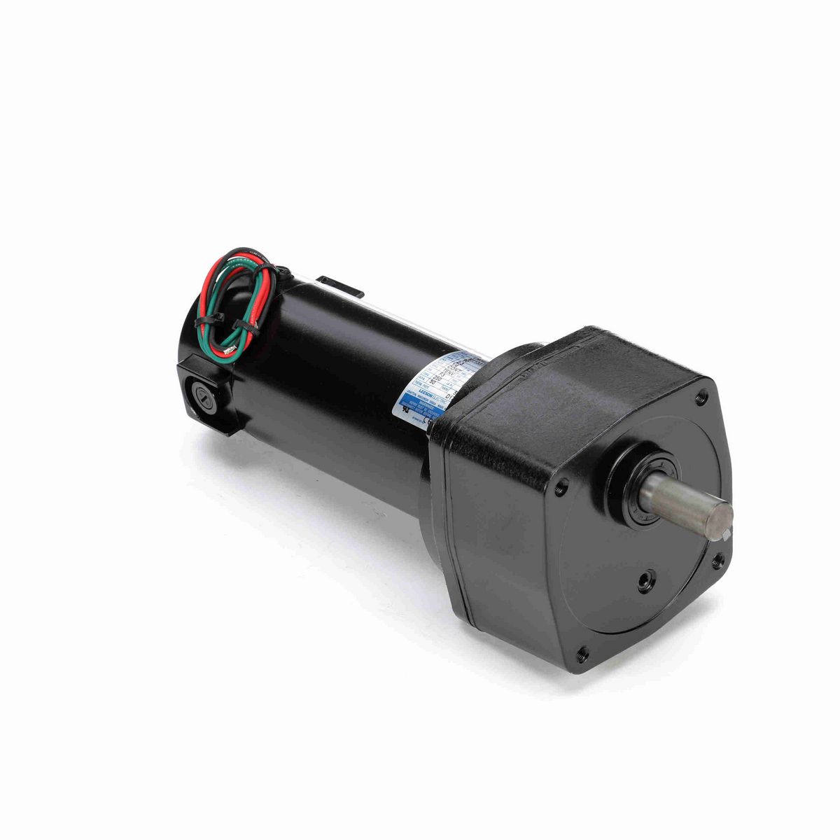 LEESON Parallel Shaft Gearmotor, 0.25 HP, 90 V, 50 RPM, 34 Frame, TENV - M1135109.00