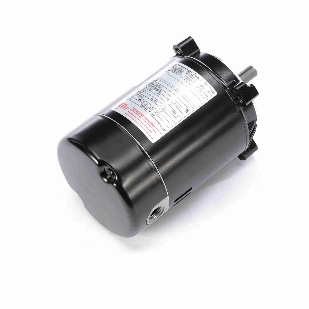 Century Jet Pump Motor, 1/3 HP, 1 Ph, 60 Hz, 230/115 V, 3600 RPM, 56C Frame, ODP - K1030