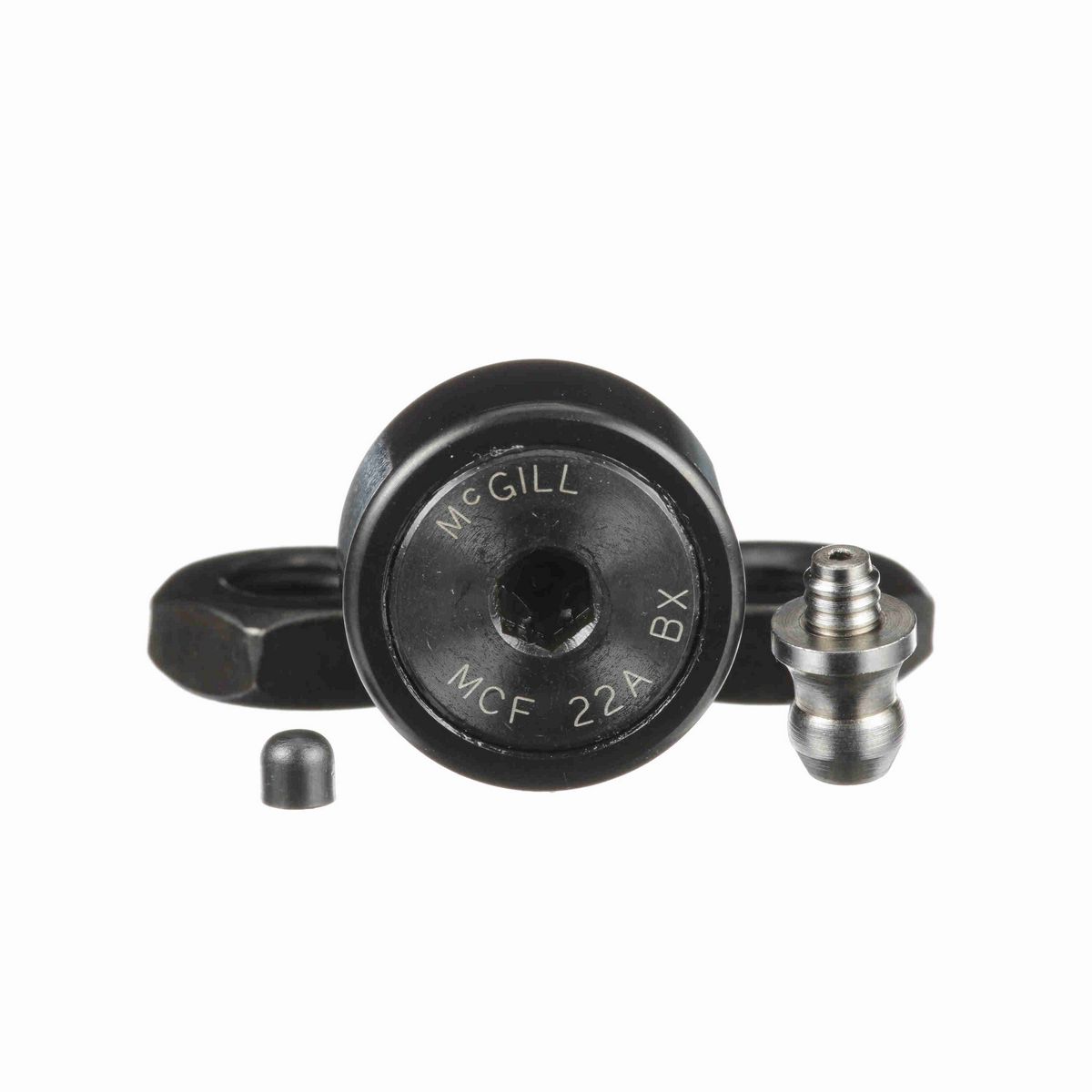 Опорный ролик с цапфой McGill CAMROL MCF 22A BX, цилиндрический, с шестигранным отверстием, метрический