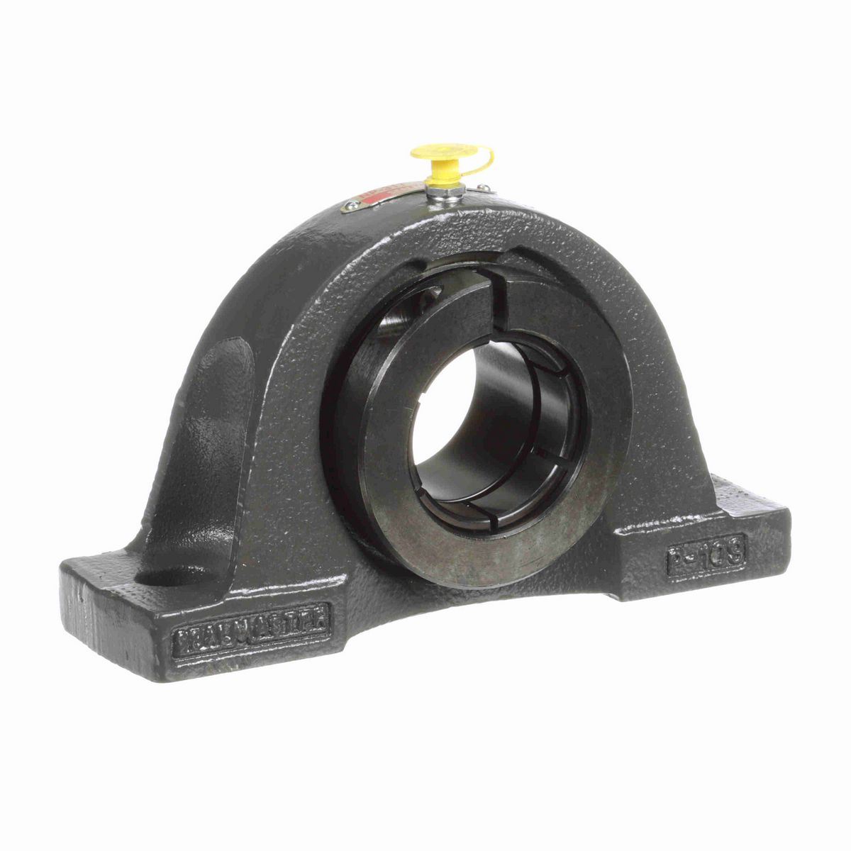 Sealmaster Mounted Cast Iron Two Bolt Pillow Block Ball Bearing - 52100 Bearing Steel, Black Oxided - Concentric Lock - NP-31T
