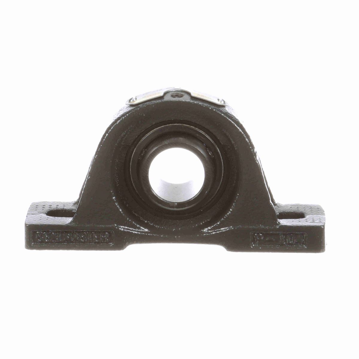 Sealmaster Mounted Cast Iron Two Bolt Pillow Block Ball Bearing - 52100 Bearing Steel, Black Oxided - Setscrew Lock - Reduced Maintenance - Lubed for Life - NP-16 RM