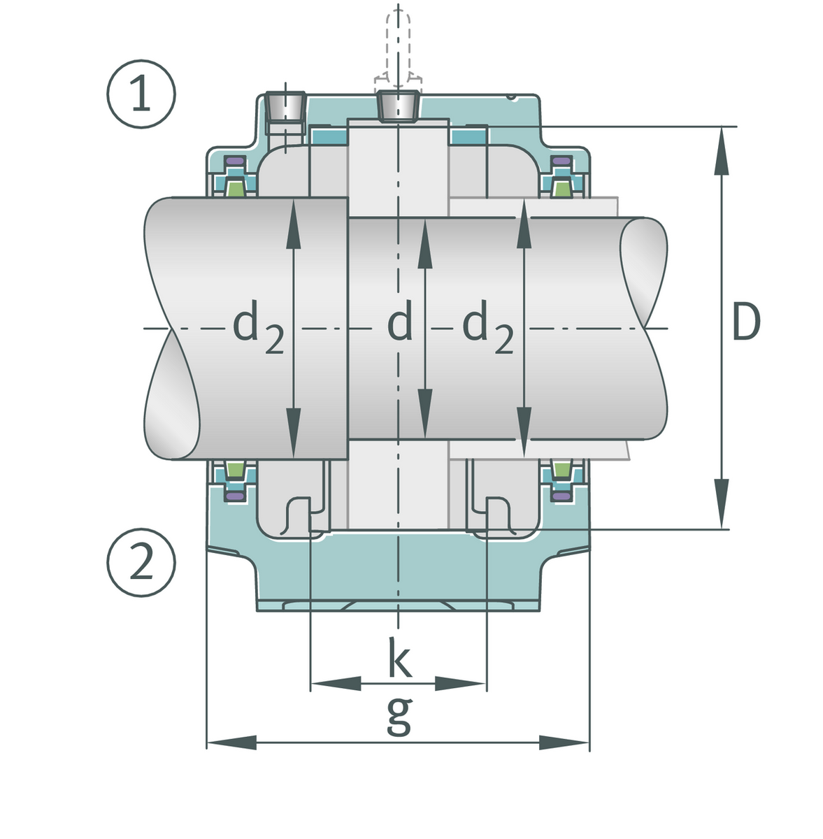 Уплотнительное кольцо FAG EFS613X204