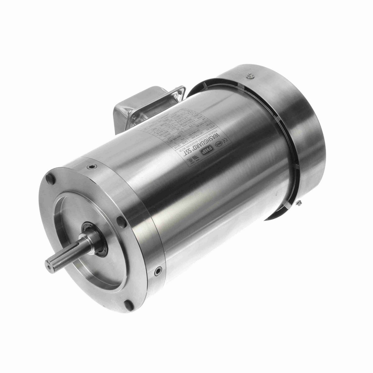 LEESON General Purpose Motor, 1 & 0.75 HP, 3 Ph, 60 & 50 Hz, 208-230/460 & 190/380 V, 1800 & 1500 RPM, 56C Frame, TEFC - 191564.00