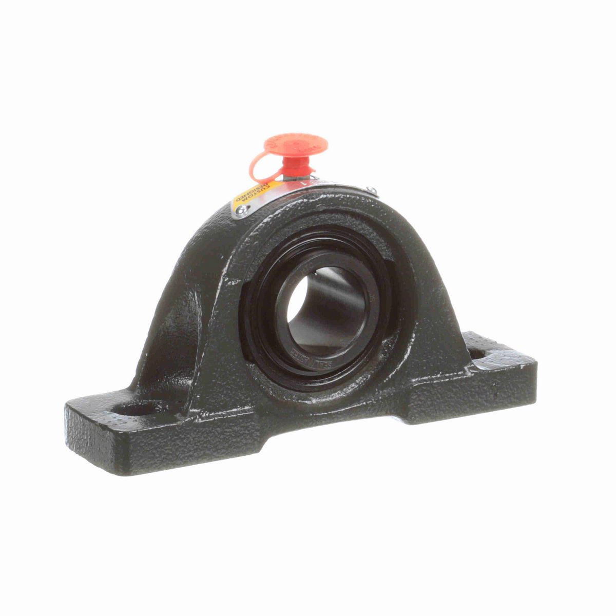 Sealmaster Mounted Cast Iron Two Bolt Pillow Block Ball Bearing - 52100 Bearing Steel, Black Oxided - Setscrew Lock - High Temperature - NP-16 HTC