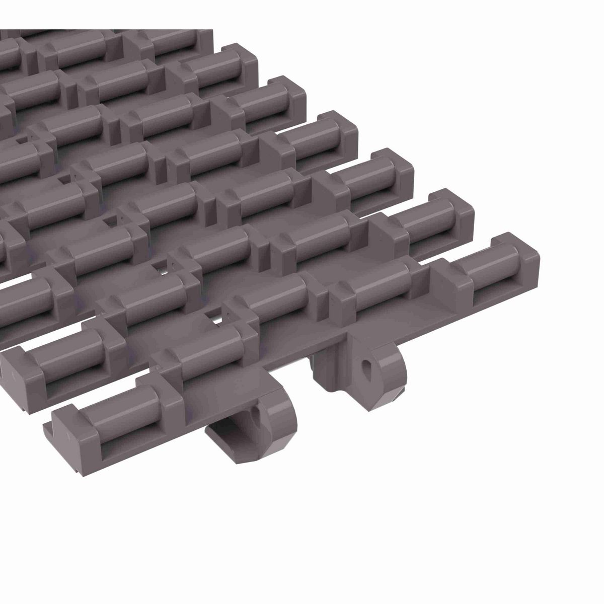 Rexnord 883TAB LBP Side-flexing Low Backline Pressure, Material: Brown High Performance, Width: 7.5in, Pitch: 1.5in - 81422791