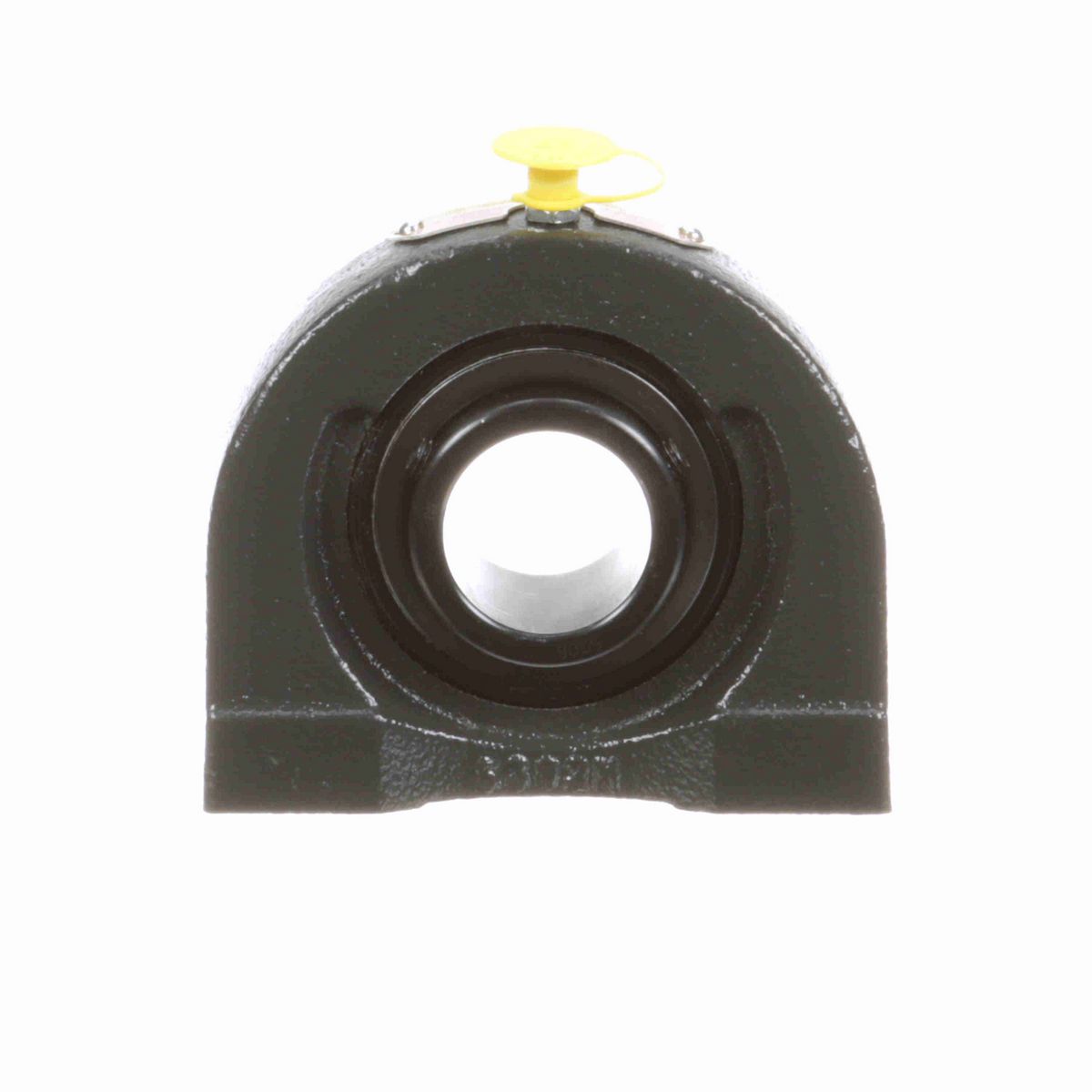 Sealmaster Mounted Cast Iron Tapped Base Pillow Block Ball Bearing - 52100 Bearing Steel, Black Oxided - Setscrew Lock - TB-206