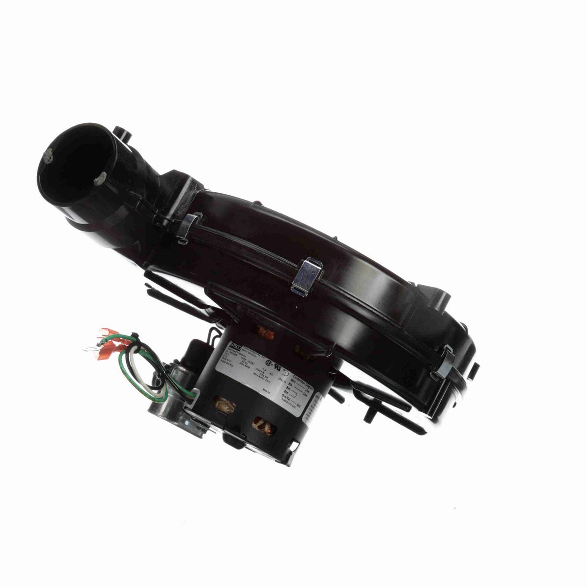 FASCO Round Outlet Permanent Split Capacitor OEM Replacement Draft Inducer Blower, 115 Volts, Flange: No - A171