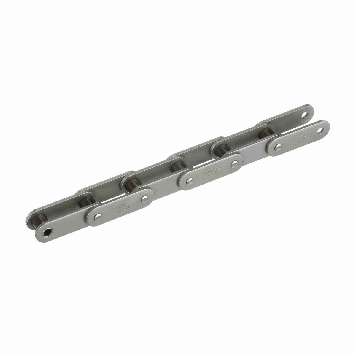 Morse Double Pitch Roller Chain - Riveted Standard Roller Design - C2080HR 10FT