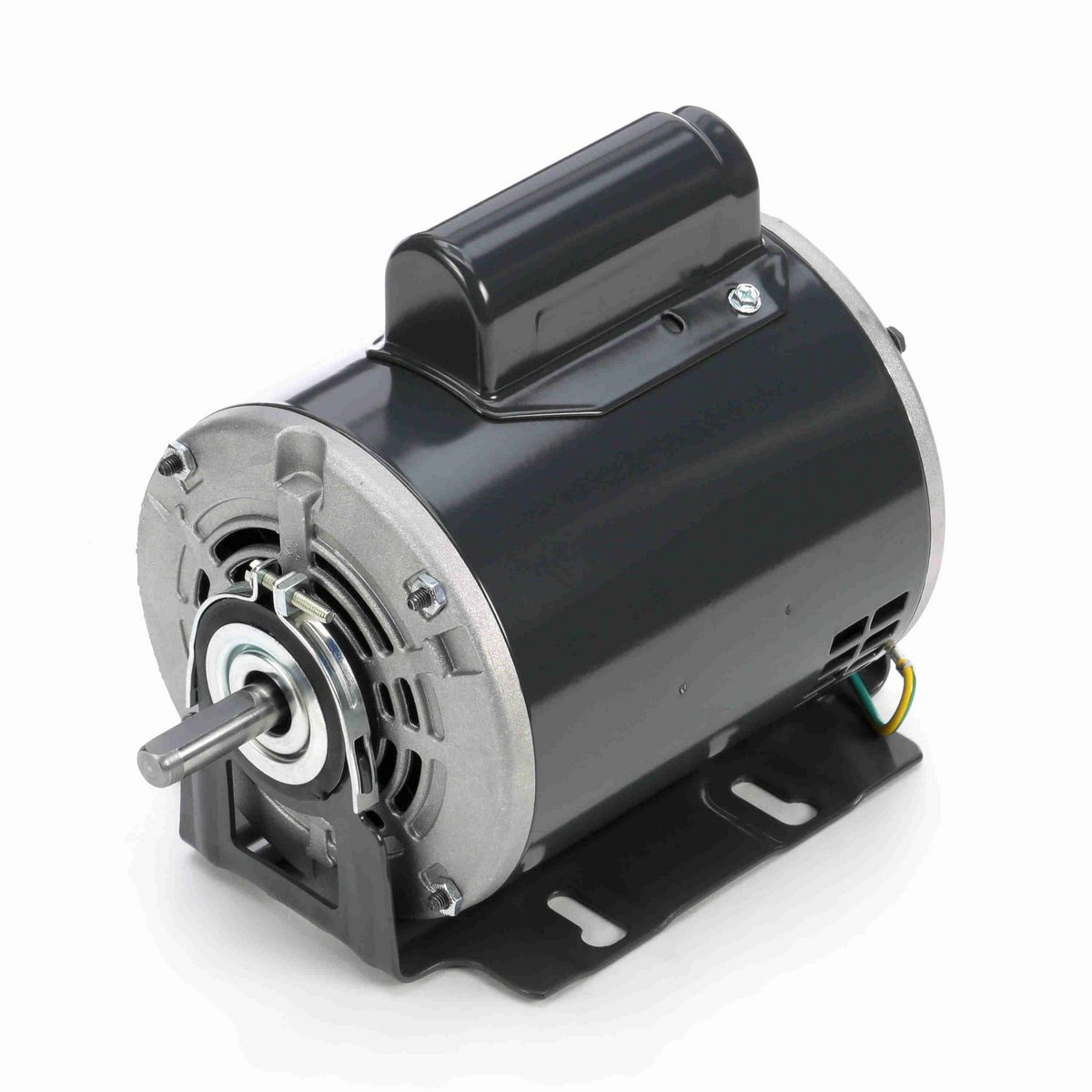 LEESON General Purpose Motor, 0.33 HP, 1 Ph, 60 Hz, 115/230 V, 1800 RPM, 48 Frame, DP - S111