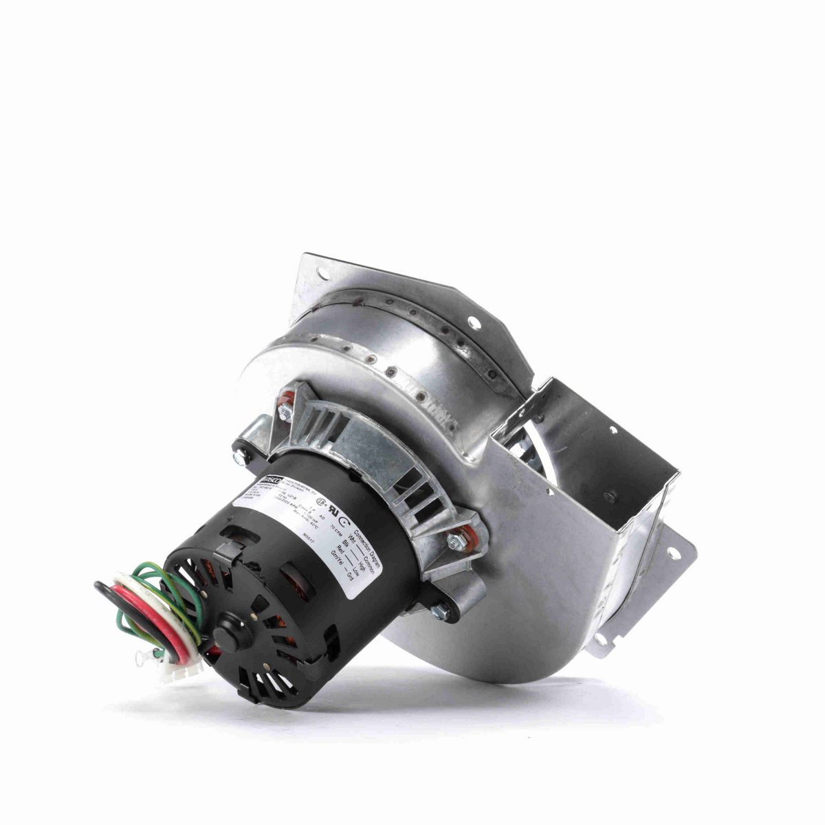 FASCO Rectangular Outlet Shaded Pole OEM Replacement Draft Inducer Blower, 115 Volts, Flange: No - A146