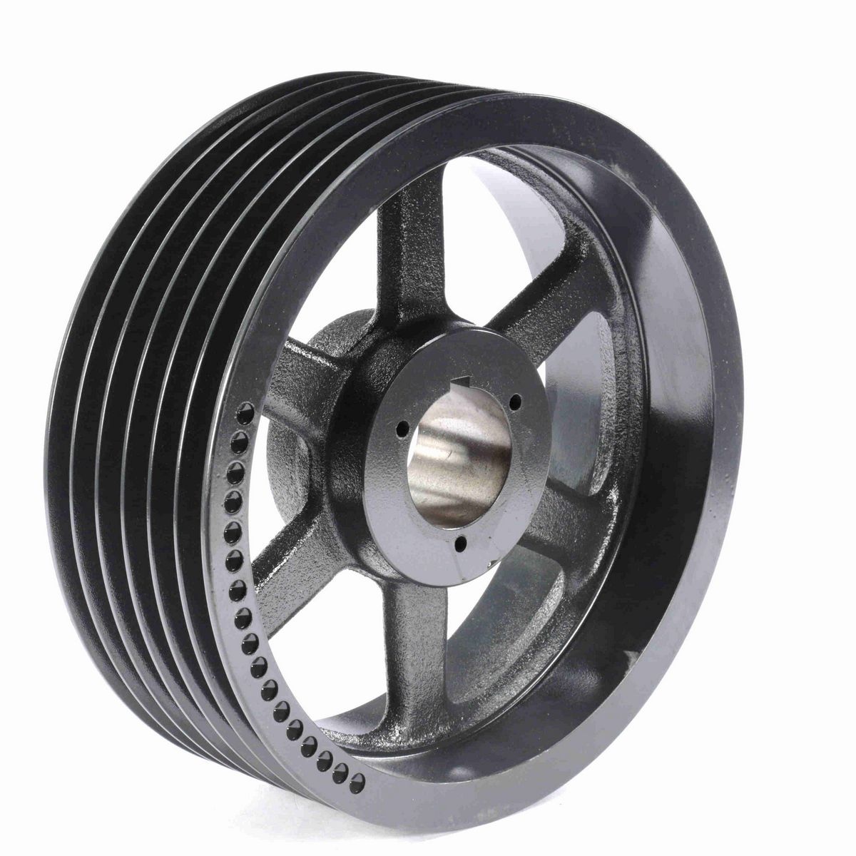 Browning 6 Groove Cast Iron Bushed Bore Multiple Sheave - 6TB136