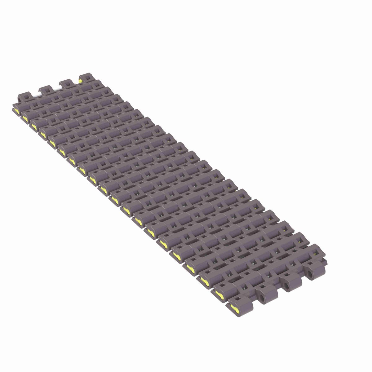 Rexnord 1506 Straight Running Flush Grid, Material: Brown High Performance, Width: 3in, Pitch: 15mm - HP1506-3