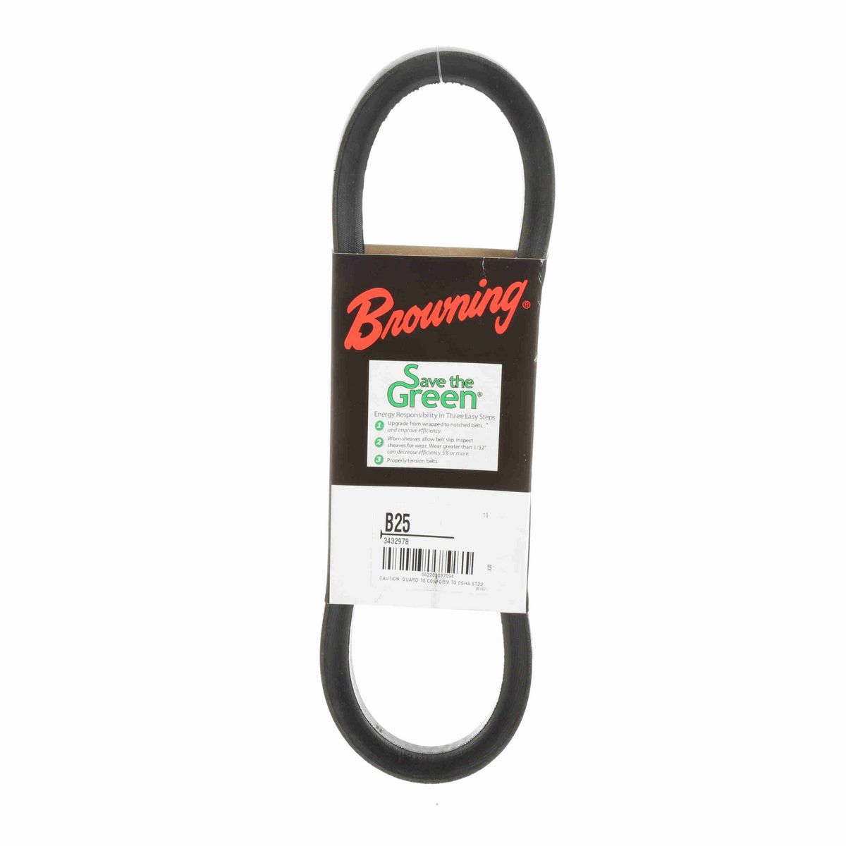 Browning Neoprene Wrapped Belt 95% Efficient - B25