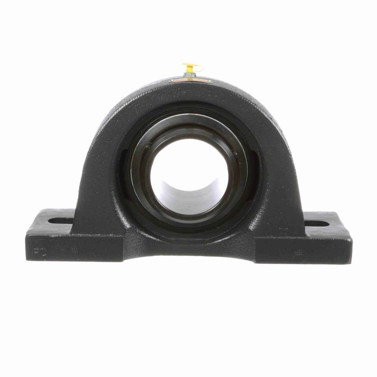 Sealmaster Mounted Cast Iron Two Bolt Pillow Block Ball Bearing - 52100 Bearing Steel, Black Oxided - Double Setscrew Lock - MPD-55