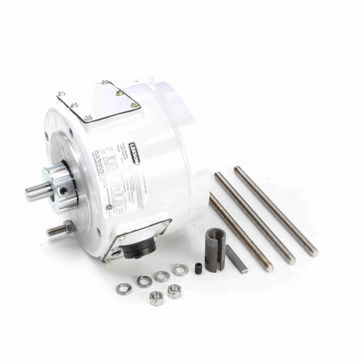 LEESON 6 LB-FT COUPLER BRAKE.56C/143-5TC.NEMA4X/IP55/BISSC.115/230V.1PH.ALUMINUM STEARNS 1056724081PF - 175572.00