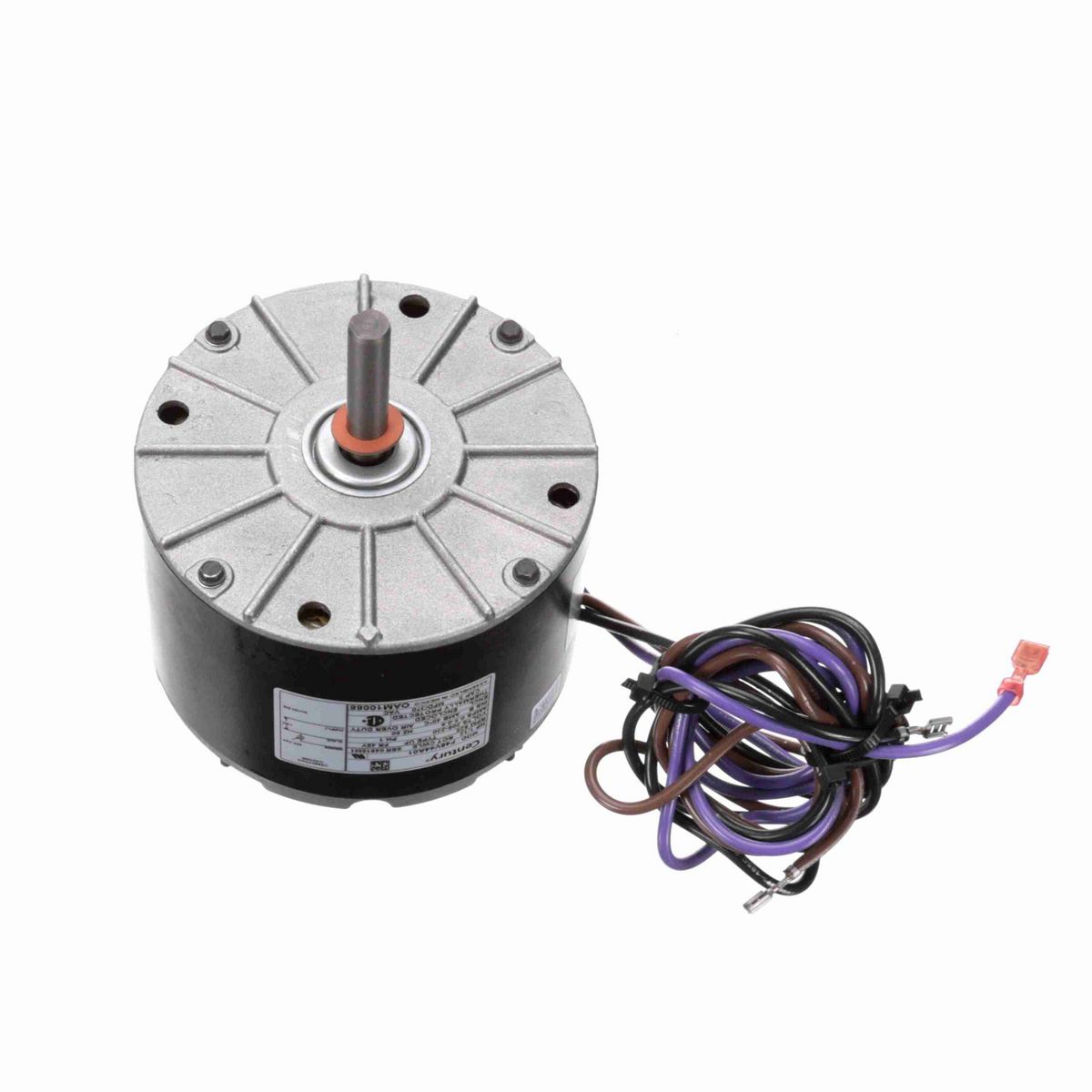 Century OEM Replacement Motor, 1/12 HP, 1 Ph, 60 Hz, 208-230 V, 825 RPM, 1 Speed, 48 Frame, TEAO - OAM10088