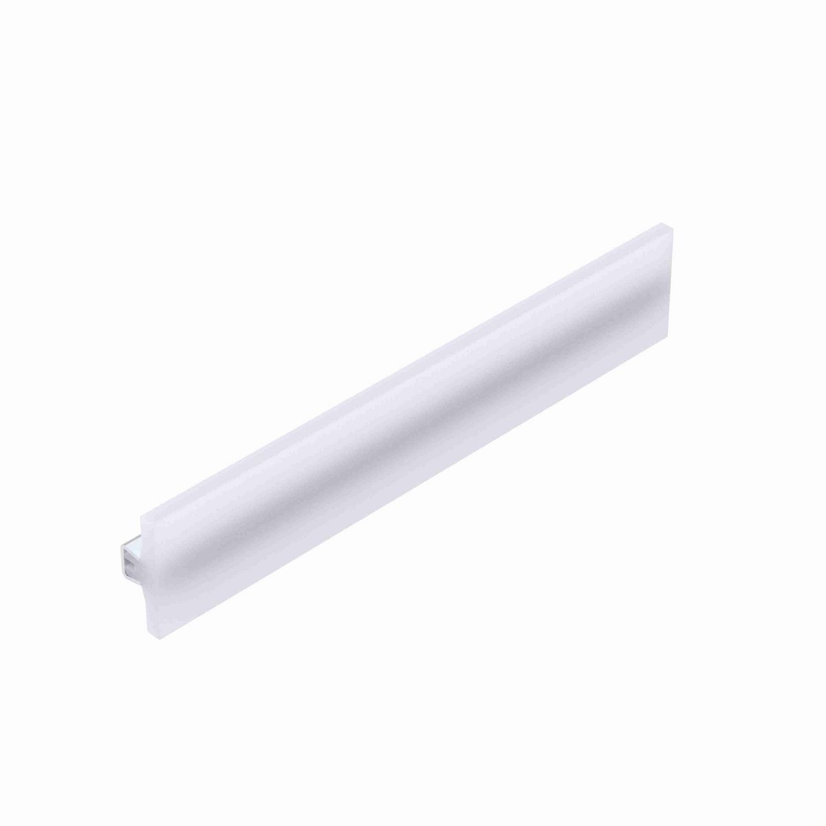 System Plast Tee Guide Rail: 2.25"W X 0.83"H X 144"L White UHMW-PE - VG-SST-2.25-12