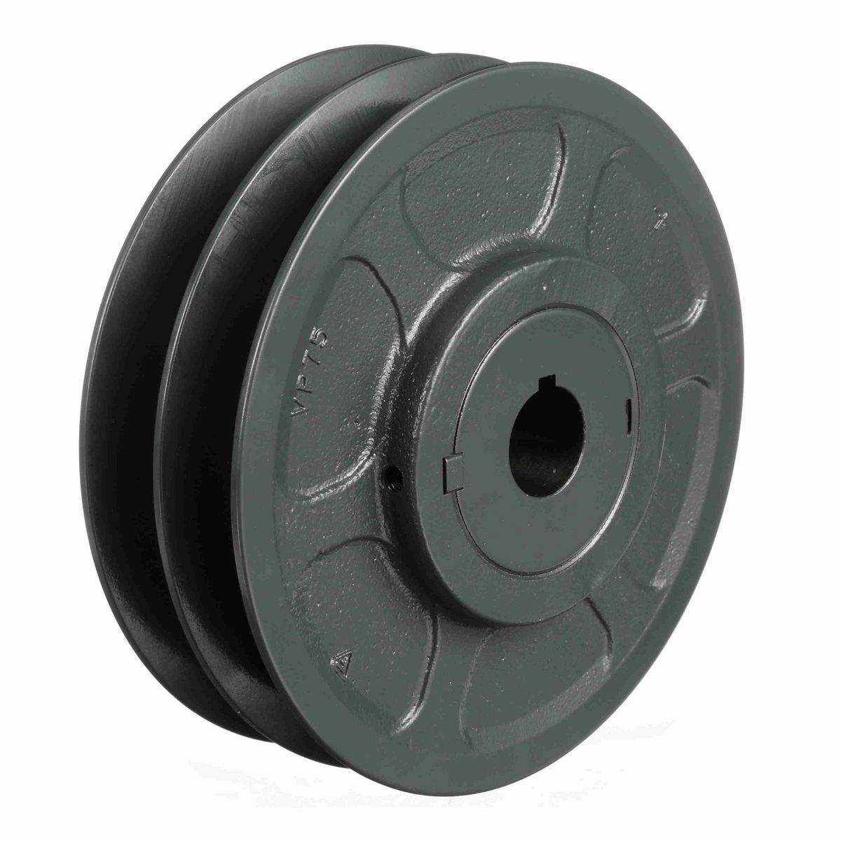 Browning 2 Groove Cast Iron Finish Bore FHP Variable Pitch Sheave - 2VP75X 1 1/8