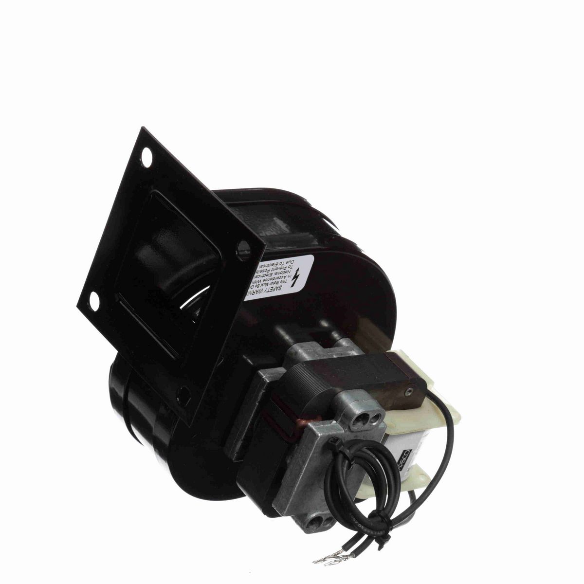 FASCO Rectangular Outlet Shaded Pole Centrifugal Blower, 115 Volts, Flange: Yes - A167