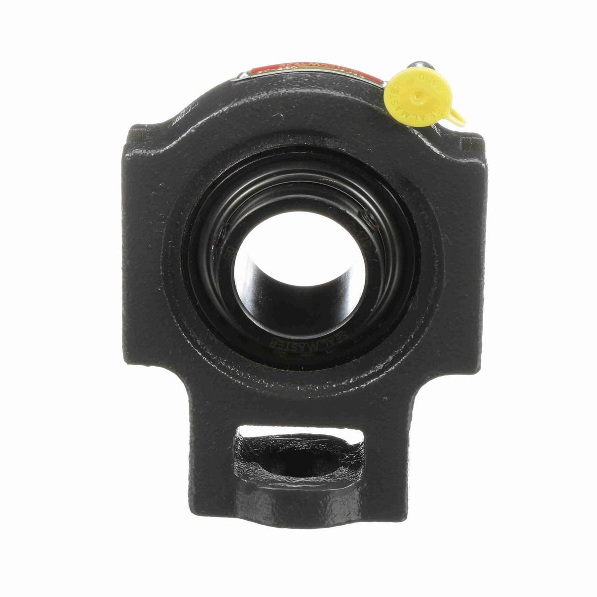 Sealmaster Mounted Cast Iron Wide Slot Take Up Ball Bearing - 52100 Bearing Steel, Black Oxided - Setscrew Lock - ST-23C
