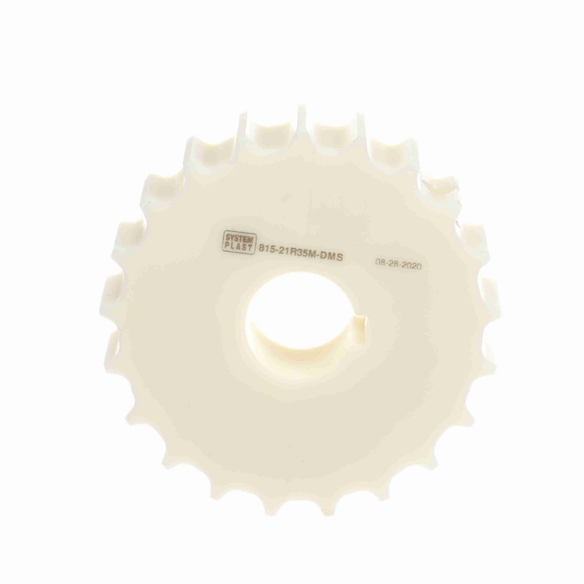 System Plast 815 Series Split Machined Sprocket with 21 Teeth and a 35mm Round Shaft-Ready Bore - 815-21R35M-DMS